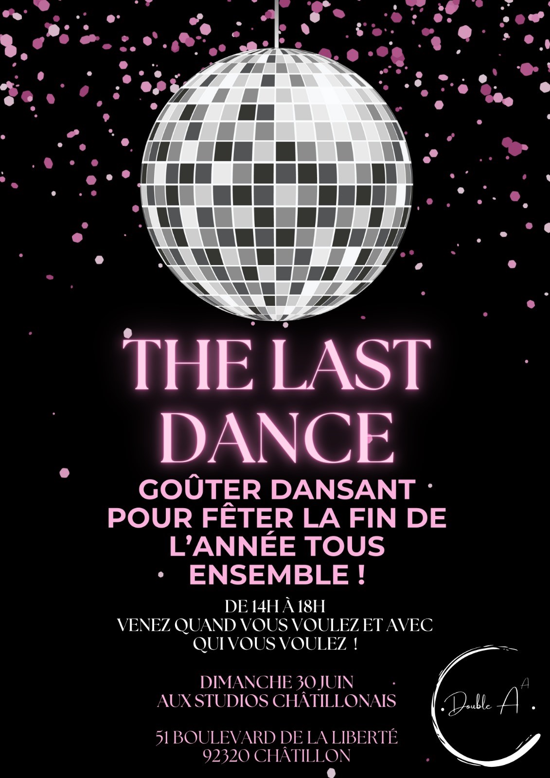The Last Danse goûter dansant organisé par l'association Double A à Châtillon