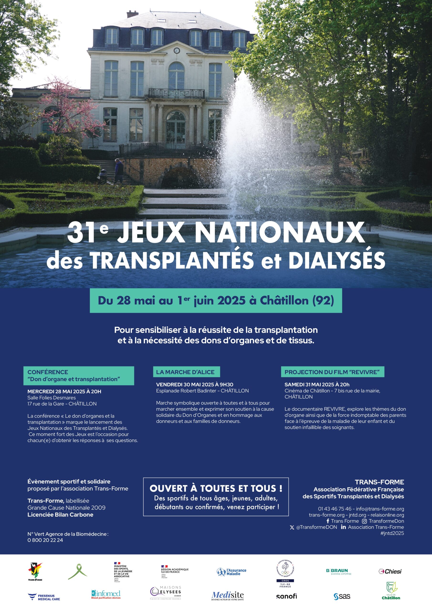 Jeux nationaux des transplantés et dyalisés
