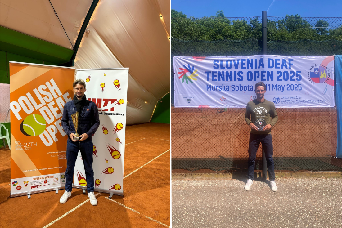 Oliver grave, tennis sourds et malentendants