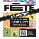 Affiche fête du sport 2026