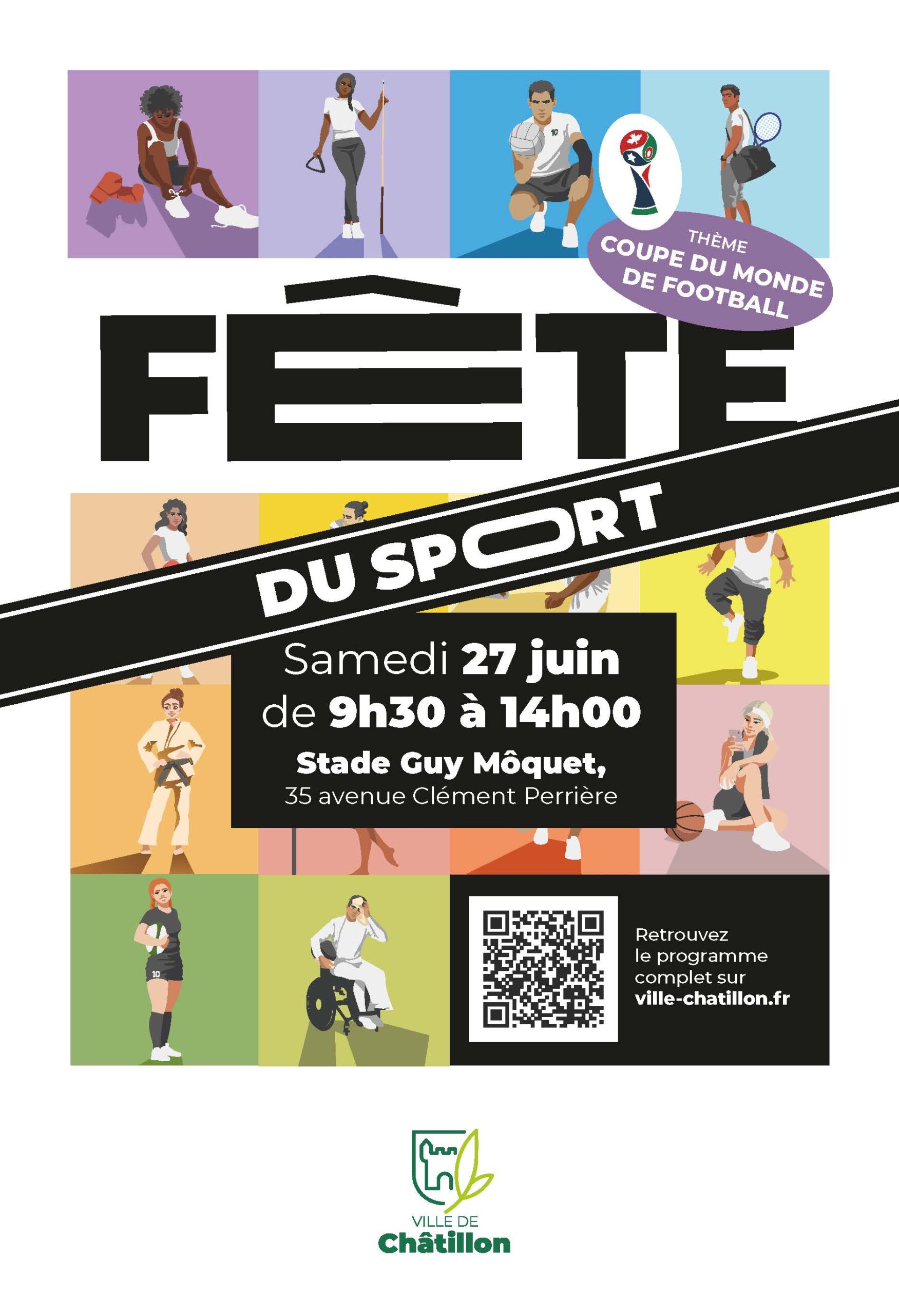 Affiche fête du sport 2026