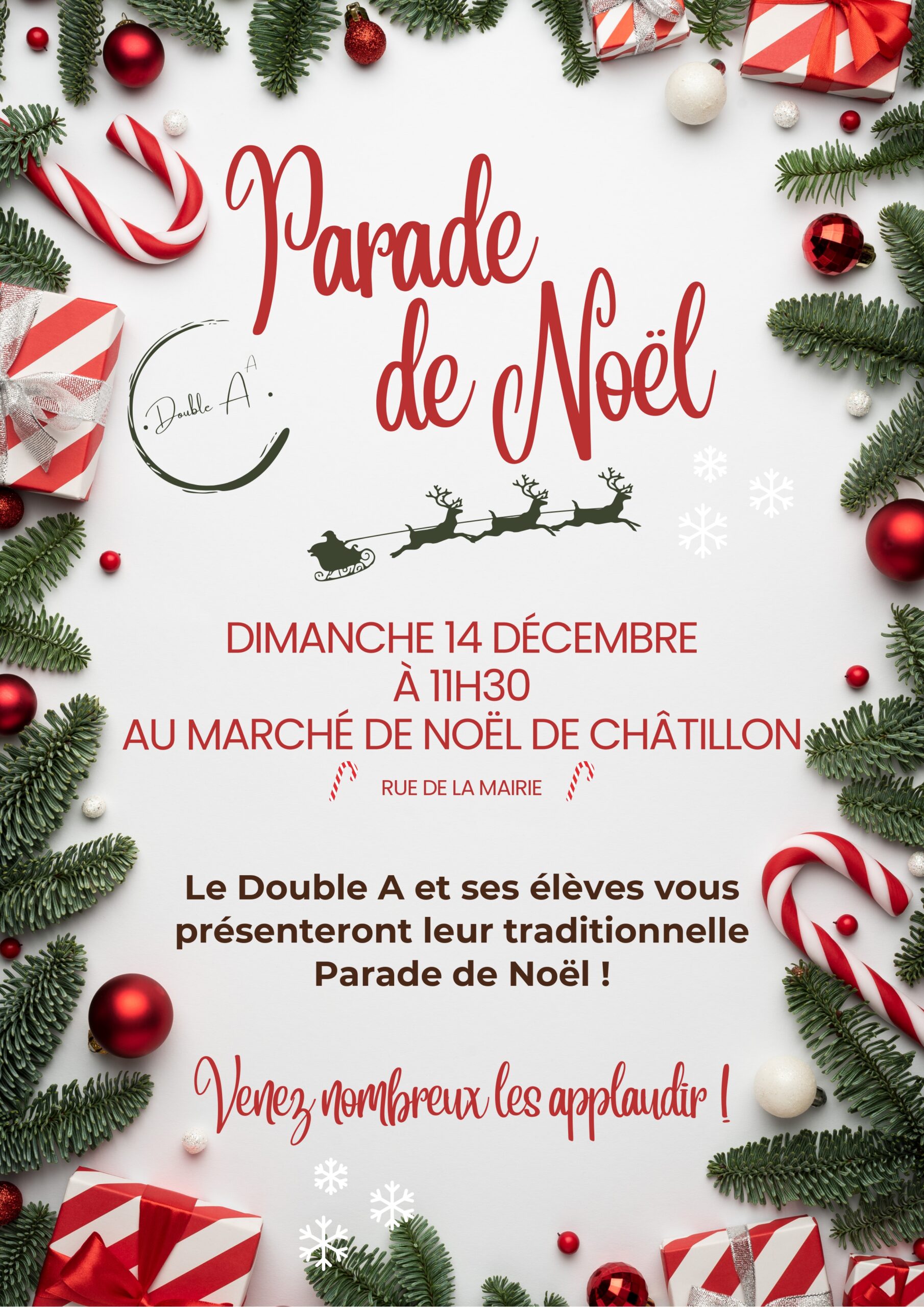 Parade de noel du double A