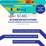 Stage de natation – Vacances de Pâques à Châtillon