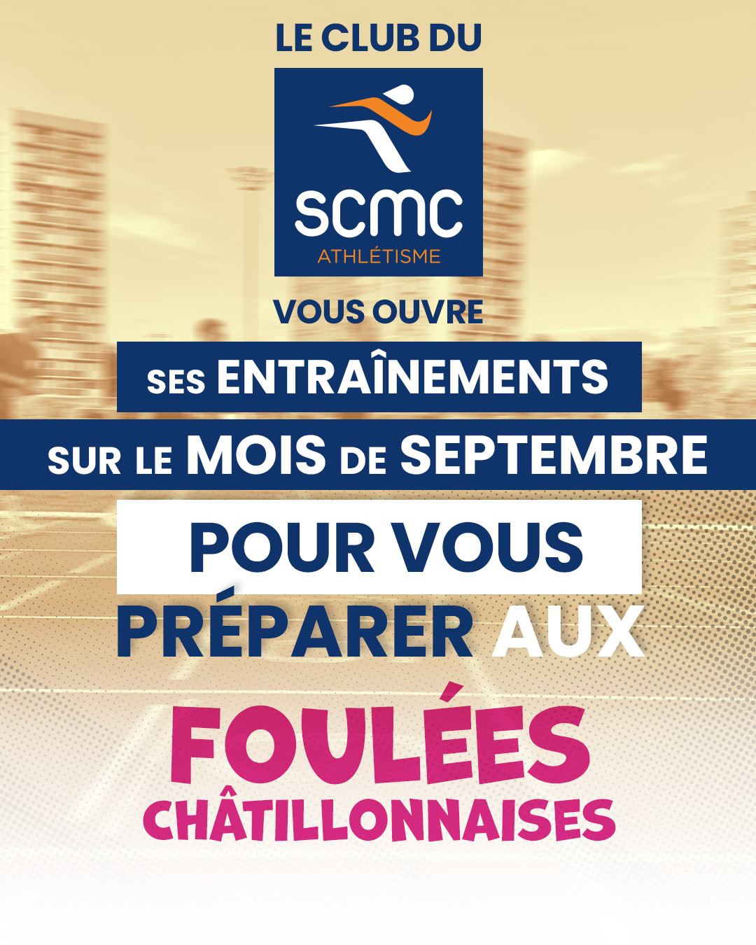 Le scmc athlétisme ouvre ses portes