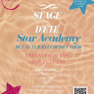 Stage de danse été 2025