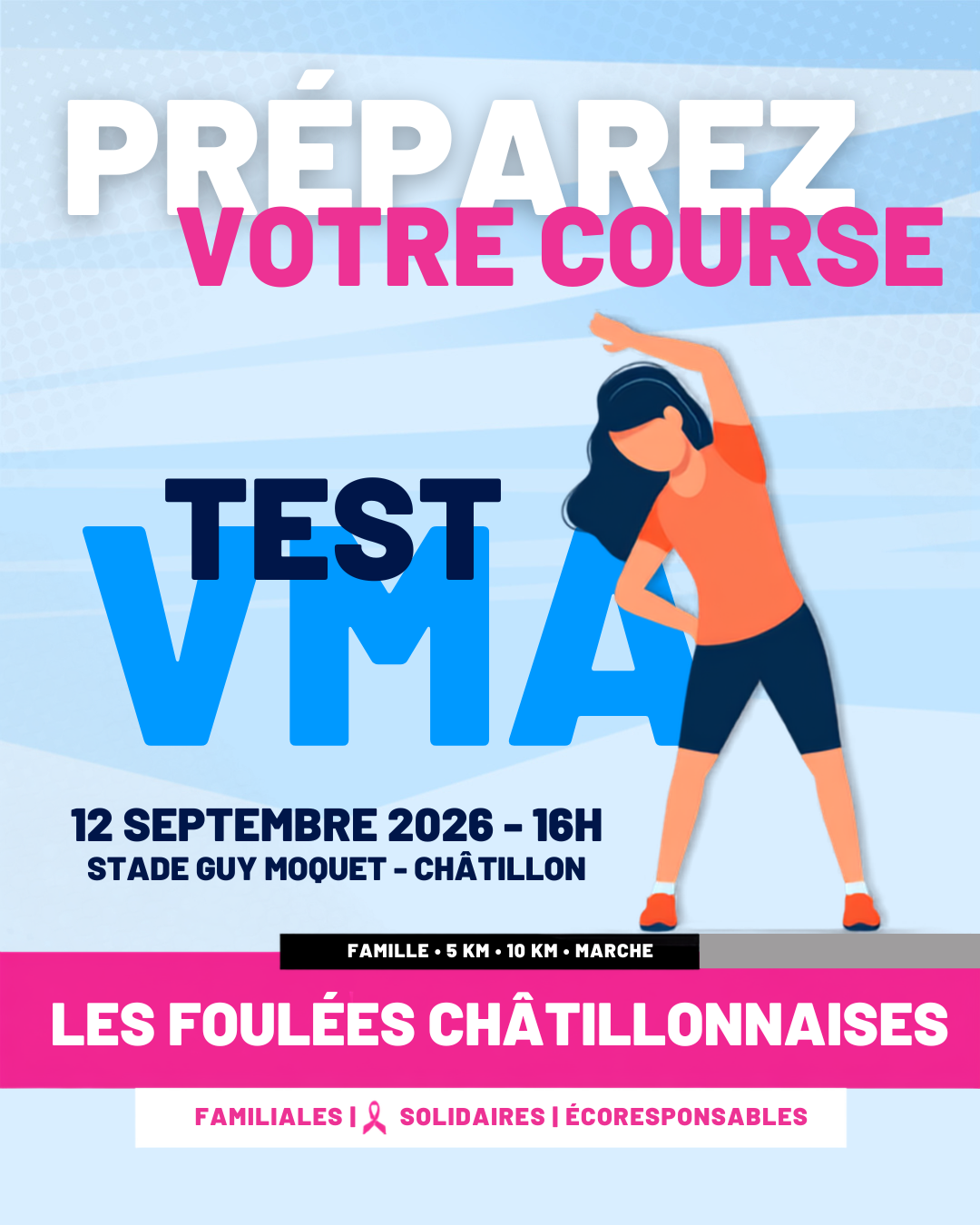 Préparez votre course - TEST VMA