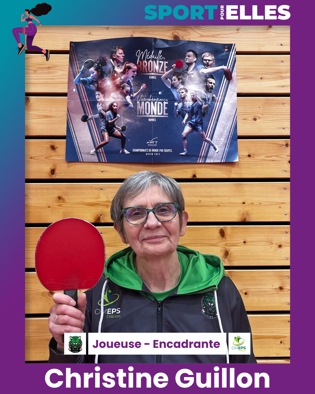 Christine Guillon Sport et femme